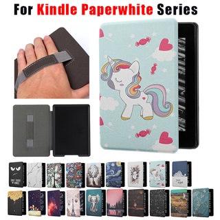 เคสป้องกันโทรศัพท์มือถือ ลายเพ้นท์ สําหรับ Amazon Kindle Paperwhite 5 (11th Gen) 6.8 นิ้ว e-Book KPW5