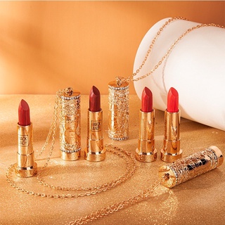 MK082(ใหม่/แท้) lipstick ลิปสติก เนื้อกำมะหยี่กึ่งแมท MACKANDY สีชัดแน่น ติดทน กันน้ำ