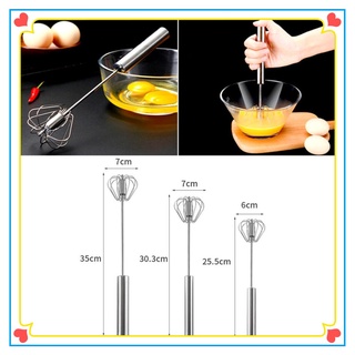 เครื่องตีไข่ สเตนเลส 304 กึ่งอัตโนมัติ แบบแมนนวล อุปกรณ์เสริม สําหรับตีไข่ ครีม