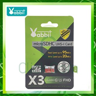 Rabbit micro SDHC card Class 10 X3  32GB