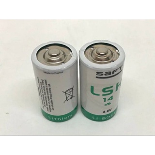 แบตเตอรี่ SAFT LSH14 size C 3.6V Li-SOCl2 Lithium Battery ของแท้!!