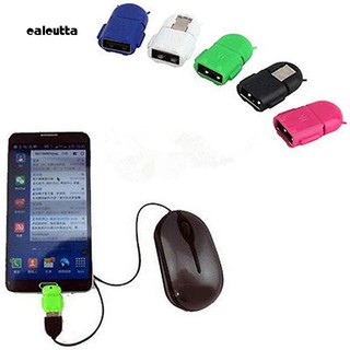 อะแดปเตอร์แปลง cal_mini Micro USB Male to USB 2.0 Female OTG สำหรับ Tablet Mouse