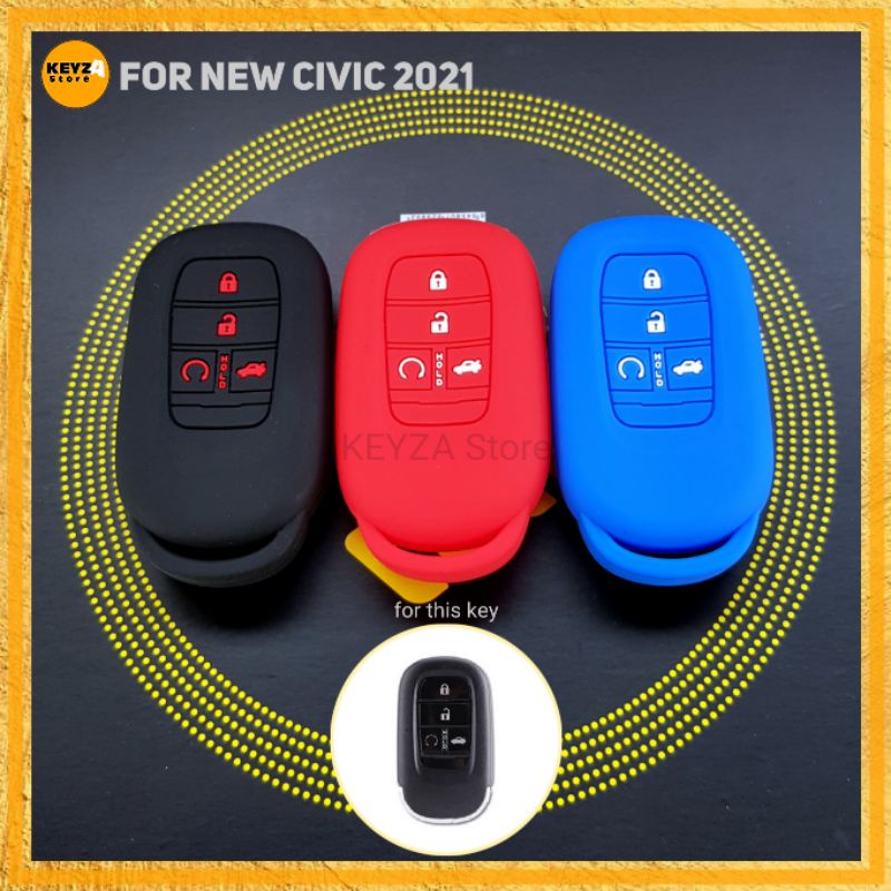 ซิลิโคนหุ้มกุญแจcivic-2021-civic2021-ปลอกซิลิโคน-ซิลิโคนกุญแจ-ที่หุ้มกุญแจ-เคสกุญแจ-ปลอกหุ้มกุญแจ-ที่ห้อยกุญแจ