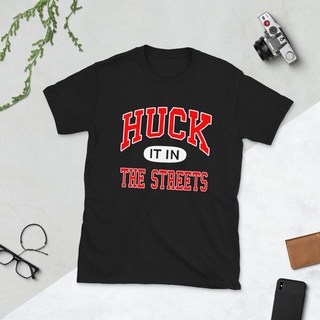 ขายดี เสื้อยืดแขนสั้น พิมพ์ลาย Huck It In The Streets Party College Funny Littering DDkimd20MMeohh49