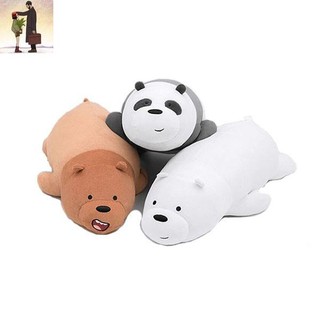 MINISO ตุ๊กตาหมีWe Bare Bears  (แบบนอน) 54 cm