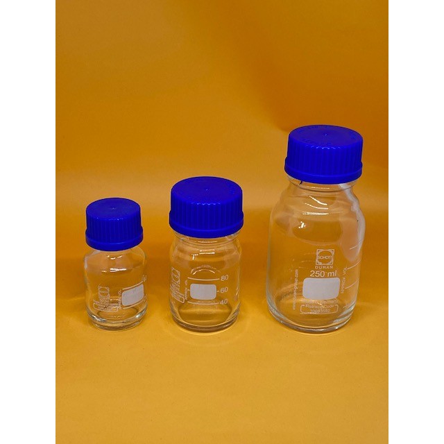 laboratory-bottle-ขวดใส่สารสีใส-ฝาเกลียว-ขนาด-50-มล-100มล-250มล-ขวดดูแรน-ยี่ห้อ-duran