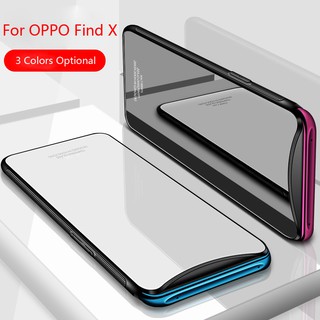 กระจกนิรภัย + TPU สำหรับ OPPO Find X