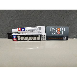 TAMIYA Polishing Compound Finish (น้ำยาขัดเงาละเอียด เครื่องมือ และอุปกรณ์งานโมเดล DreamCraft Model)