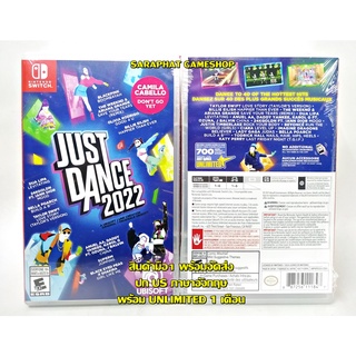 ภาพขนาดย่อของภาพหน้าปกสินค้าNintendo Switch Just Dance 2022 ภาษาอังกฤษ จากร้าน saraphatshop บน Shopee