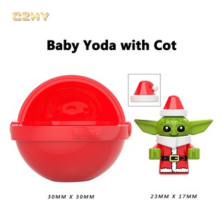 ของเล่นเด็ก บล็อกตัวต่อ Yoda with Cot Minifigures Star war ของขวัญคริสต์มาส สําหรับเด็ก