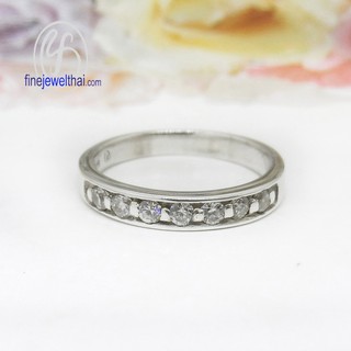 Finejewelthai-แหวนเพชร cz-แหวนเงิน 925-R1160cz