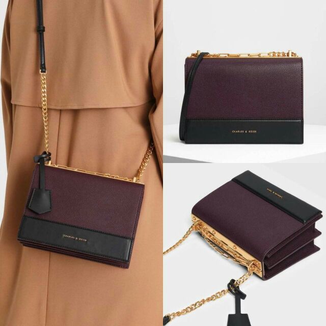 charles-amp-keith-contrast-detail-boxy-crossbody-bag-กระเป๋าสะพาย-สีเขียว