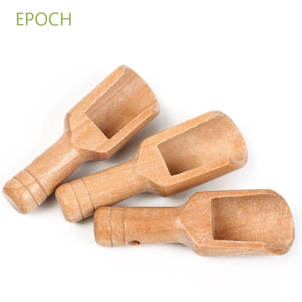 epoch-ช้อนไม้ทรงกลมสําหรับตักชาเครื่องปรุงเครื่องเทศเกลืออาหารน้ําผึ้ง-5-10-ชิ้น-ชุด