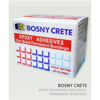 บอสนี่ กรีต กาวเชื่อมคอนกรีต BOSNY CRETE B213 ขนาด 1 กก. 132.- B-213 (EPOXY GLUE)