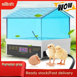【สินค้ายอดนิยม】Allinit เครื่องฟักไข่ 4ฟองเป็ดควบคุมอุณหภูมิดิจิตอล ตู้ฟักไข่ ฟักไข่ไก่ นก ระบบอัตโนมัติ ตู้ฟัก ศูนย์บ่มเพาะไข่ สำหรับไข่ไก่ ไข่เป็ด