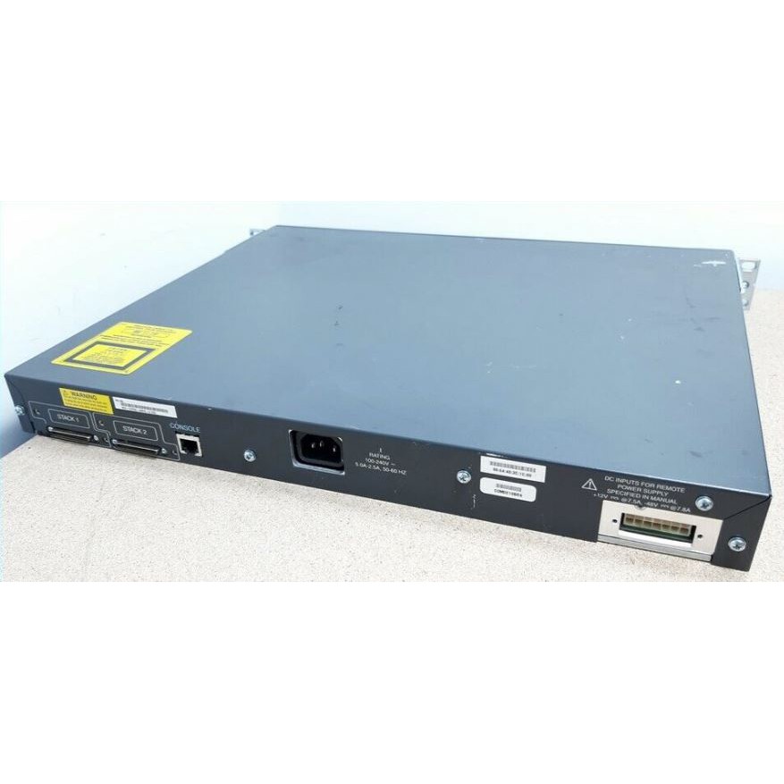 Cisco PoE switch 48 port SFP Gigabit port Catalyst 3750 Series PoE-48 WS -C3750-48PS Shopee Thailand