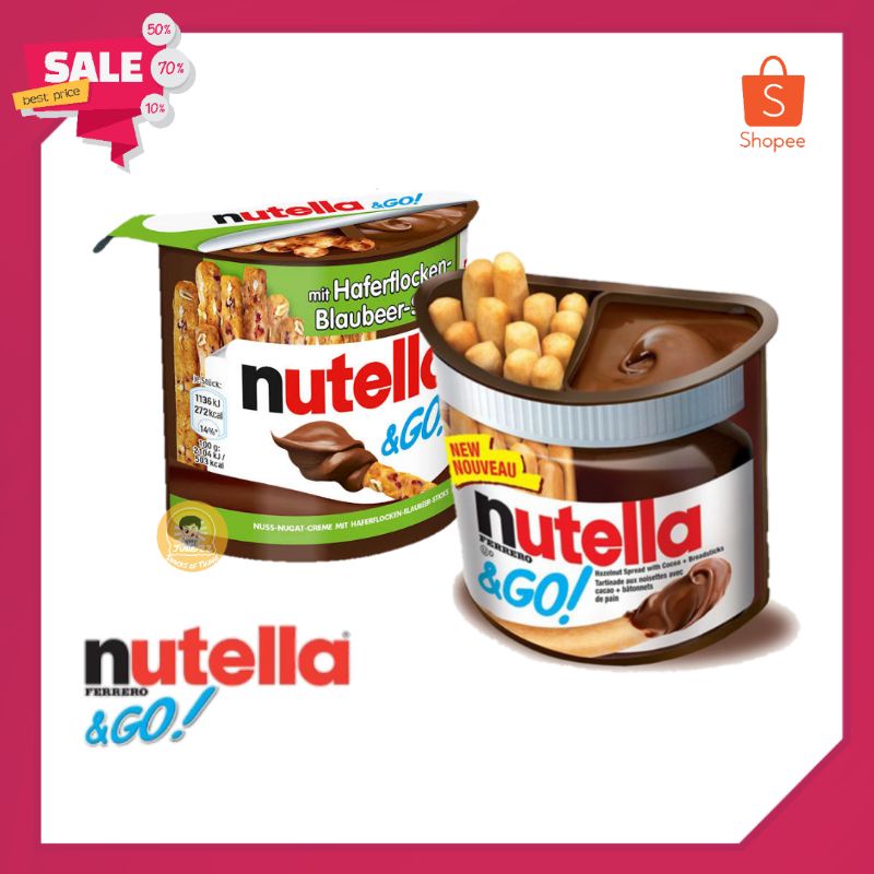 รูปภาพของNew Nutella & go นูเทลล่าจิ้ม ช๊อคโกแลต ขนมนำเข้า มีสินค้าพร้อมส่งลองเช็คราคา