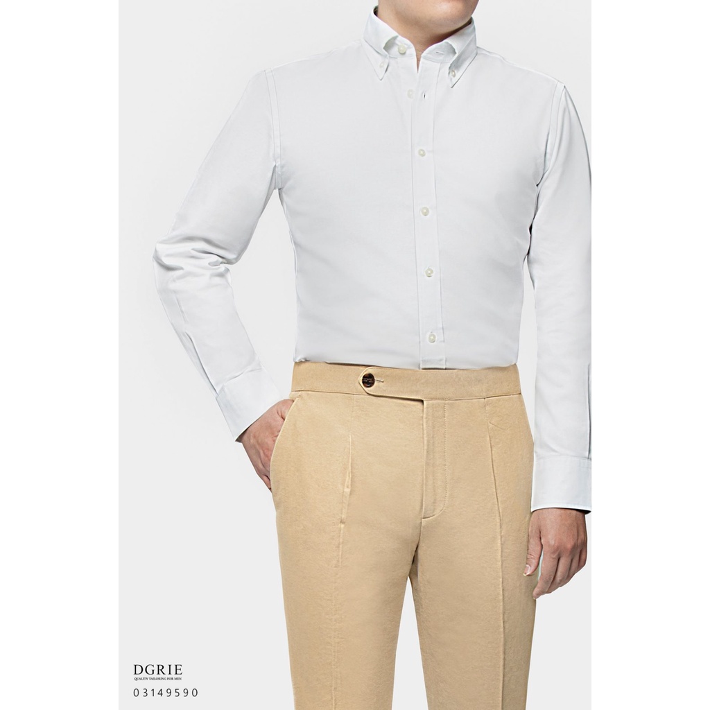 button-down-white-cotton-shirt-เสื้อเชิ้ตสีขาว