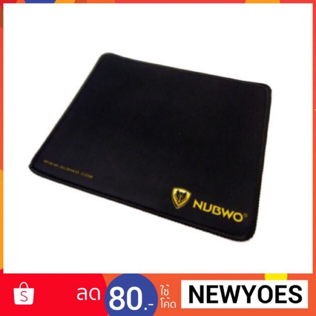 ภาพหน้าปกสินค้าแผ่นรองเม้าส์แบบผ้า Mouse Pad (แบบผ้า) NUBWO NP001 จากร้าน togethergadget บน Shopee