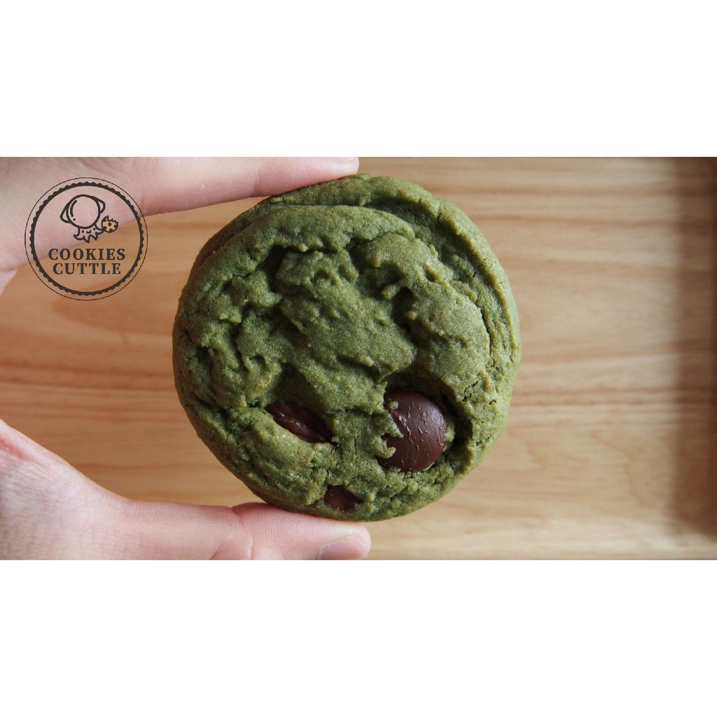 โฮมเมด-คุกกี้ช็อกโกแลตชิพชาเขียวมัทฉะ-homemade-chocolate-chip-matcha-green-tea-cookies-cookies-cuttle