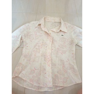 เสื้อเชิ้ตแขนยาสไซส์ s เสื้อเชิ้ตทำงาน เสื้อสมัครงาน