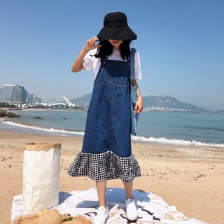 💗denim overall เอี๊ยมยีนส์สไตล์เกาหลี FA151