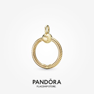Pandora จี้สร้อยคอ รูปตัว O ขนาดเล็ก ของขวัญวันเกิด สําหรับสุภาพสตรี p825