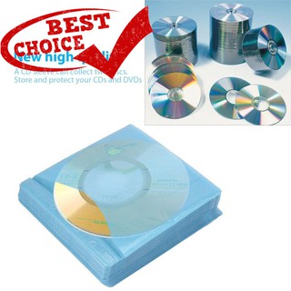 ☄ถุง PPเก็บCD สองด้าน เก็บได้100ชิ้น100 x CD Sleeves