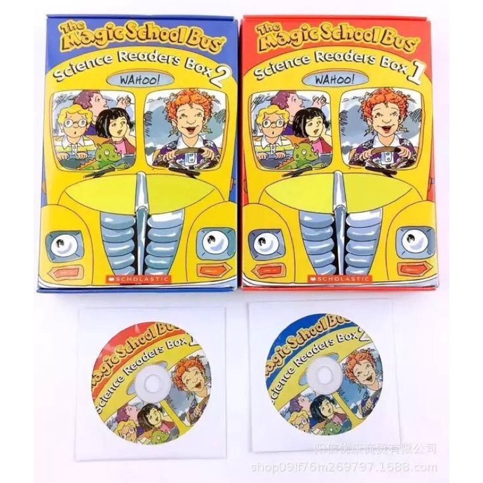 The Magic School Bus Science Readers Box 1 และ Box 2 (รวม 20 เล่ม