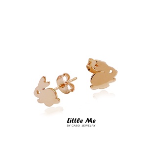Little Me by CASO jewelry ต่างหูกระต่ายจิ๋ว สีชมพู สินค้าทำมือ ของขวัญสำหรับเธอ