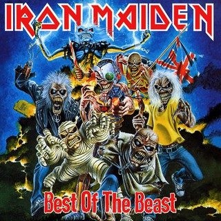 CD เพลงสากล Iron Maiden - best of the best (Audio) บันทึกจากแผ่นแท้ คุณภาพเสียง 100%