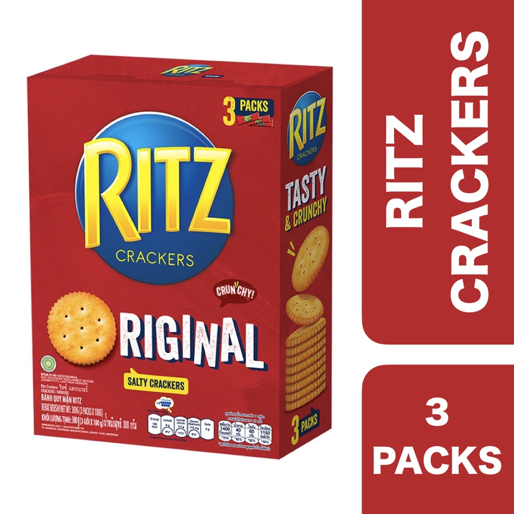 Ritz Cracker 300g ++ ริทซ์ แครกเกอร์ 300 กรัม | Shopee Thailand