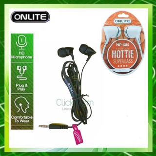 หูฟัง ONLITE HOTTIE SUPER BASS EARPHONE HF-505