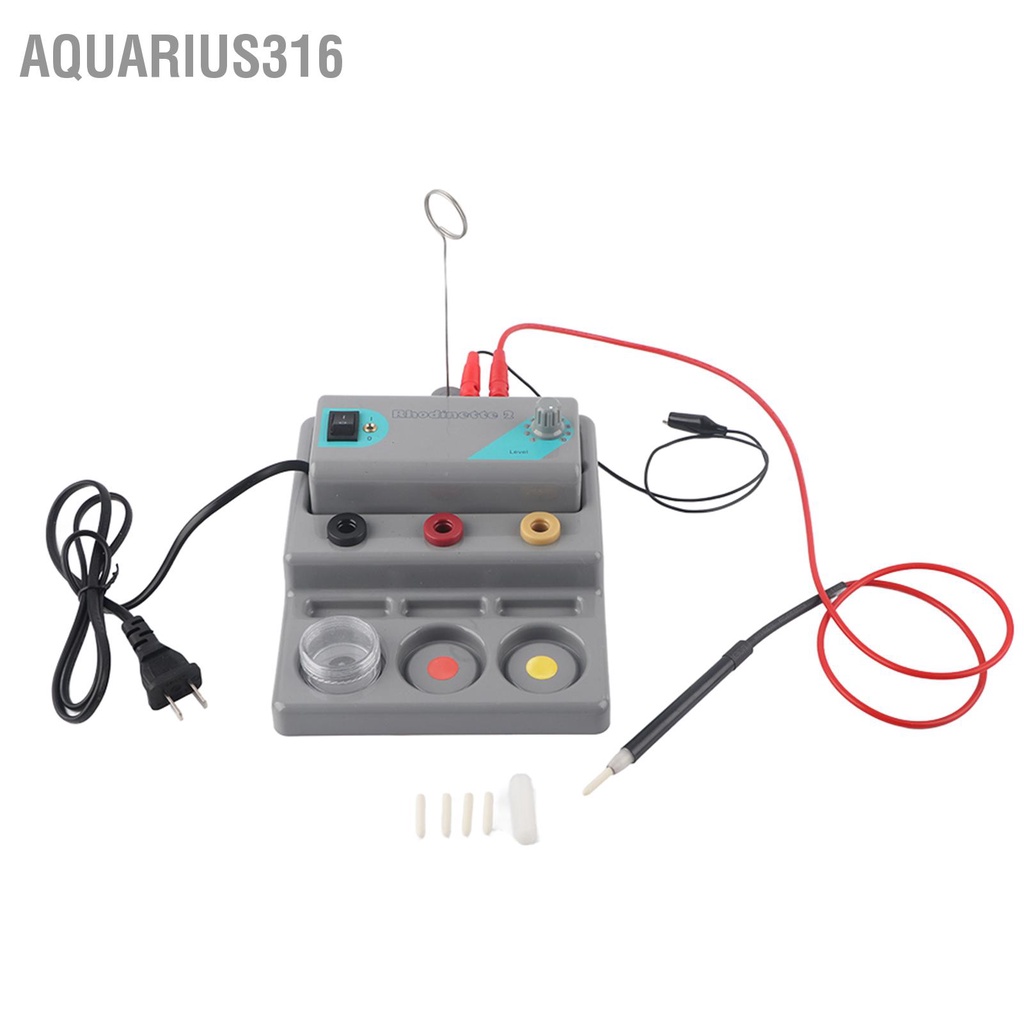 aquarius316-เครื่องชุบไฟฟ้า-ชุบเงิน-ทอง-110v-ปลั๊ก-us