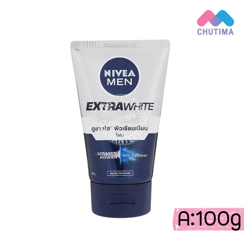 ภาพสินค้า(ขายส่ง85) โฟมล้างหน้า นีเวีย เมน โฟม 100 กรัม NIVEA MEN FOAM 100 g. จากร้าน chutima.online บน Shopee ภาพที่ 1