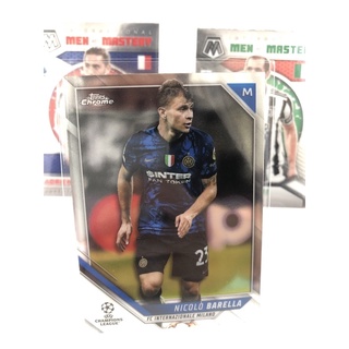2021-22 Topps Chrome UEFA Champions League Soccer Cards Inter Milan