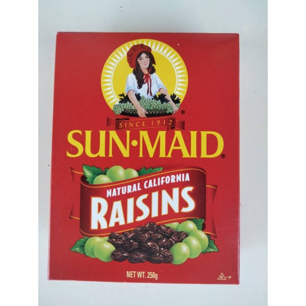 Sunmaid Raisin Box ลูกเกด 250g. ราคาสุดฟิน | Shopee Thailand