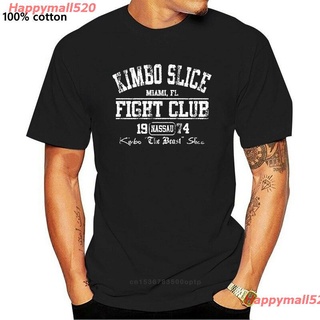 เสื้อยืดพิมพ์ลายแฟชั่น Happymall520 2022 2022 Kimbo Slice Fight Club Miami Mtaa เสื้อยืดลําลองสําหรับผู้ชายแขนสั้นสีดําพ
