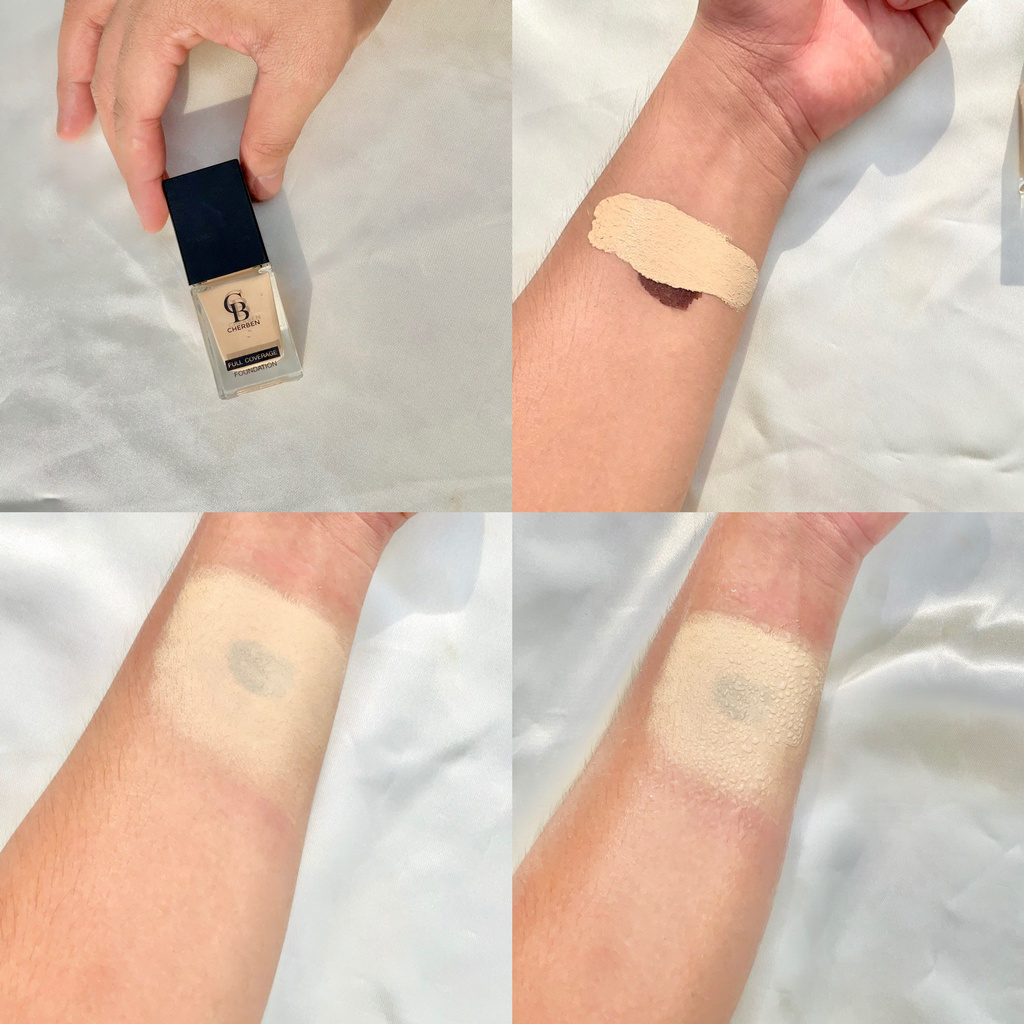 ส่งฟรี-ไม่ต้องใช้โค้ด-ครีมรองพื้นเฌอเบญซื้อ1แถมฟองน้ำ1-ปกปิดขั้นเทพ-เนื้อลิควิตเกลี่ยง่าย-บางเบาไม่หนักหน้า-มีกันแดด