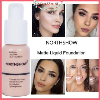 NORTHSHOW 30ml Matte ยาวนานน้ำมันควบคุมความชุ่มชื้นคอนซีลเลอร์ครีมบำรุงผิวหน้าแต่งหน้า