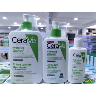 CeraVe เซราวี ไฮเดรตติ้ง คลีนเซอร์ #มี3ขนาด