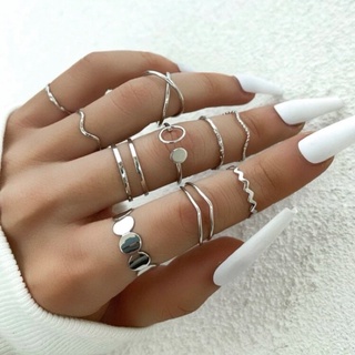 ภาพหน้าปกสินค้าแหวน Minimal แหวนเรซิ่น แบบ 10 ชิ้น คละไซร์🔥พร้อมส่ง🔥  น่ารัก ตะมุตะมิ สวยเรียบแต่ดูดี ที่เกี่ยวข้อง
