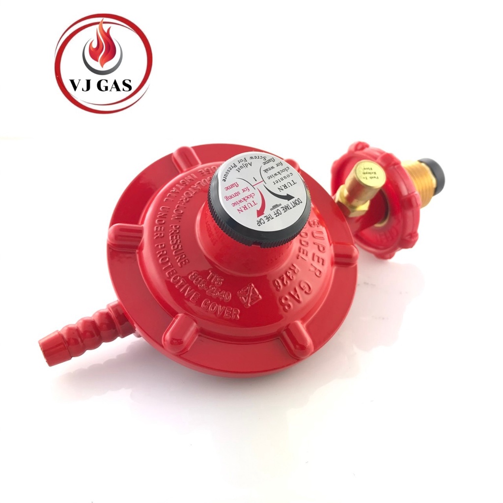 SCG หัวปรับแก๊สแรงดันต่ำ (Low) รุ่น L326S มีเซฟตี้ + สายยางคุณภาพสูง ...
