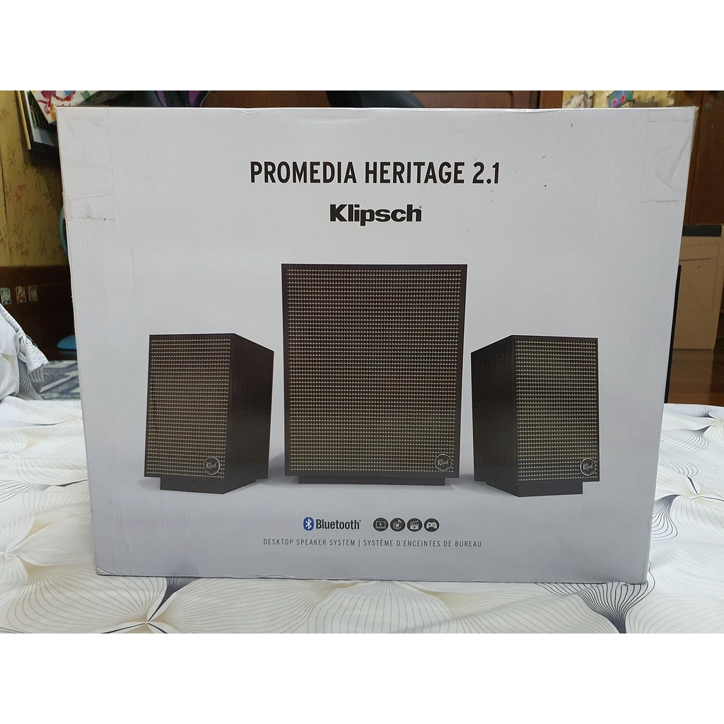 ลำโพง Klipsch Promedia Heritage 2.1 Shopee Thailand