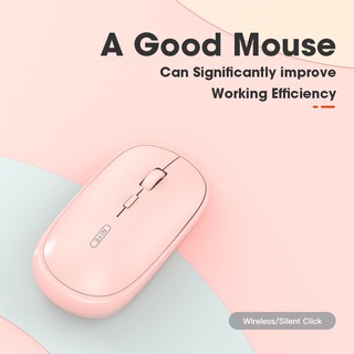 ภาพหน้าปกสินค้า👻LDD👻เมาส์ 2.4G+Bluetooth 5.0/4.0 เมาส์ไร้สาย ไร้เสียง คลิกเงียบ บางเฉียบ Wireless Mouse ที่เกี่ยวข้อง