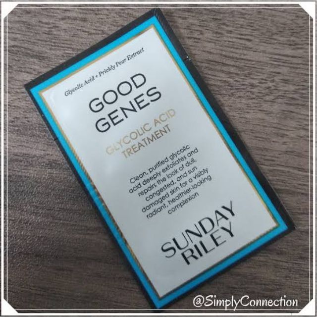 Sunday riley good genes lactic acid treatment ซอง 1 ml Shopee Thailand