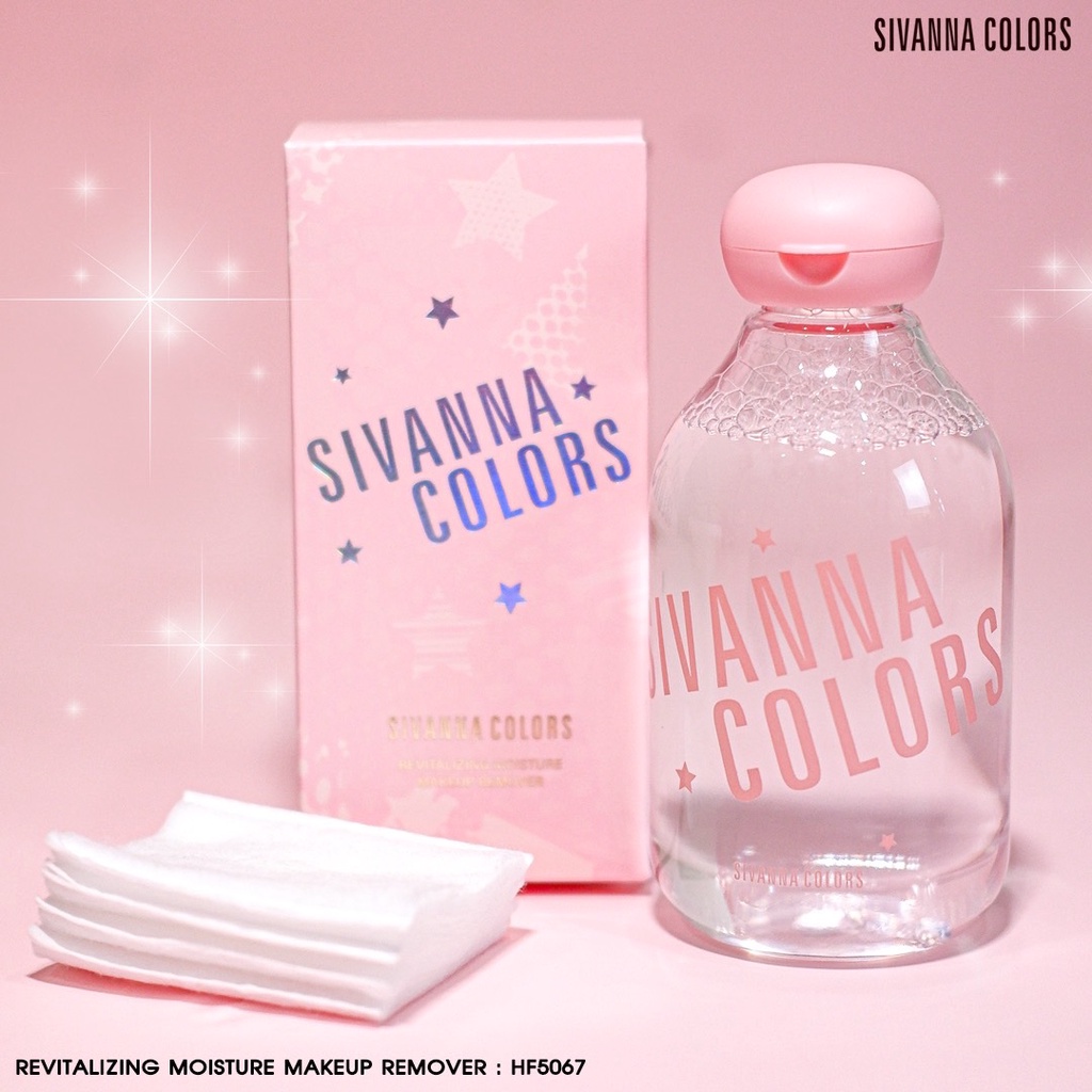 ซิเวนน่า-คัลเลอร์ส-ริไวทะไลซิ่ง-มอยเจอร์-เมคอัพ-รีมูฟเวอร์-sivanna-colors-revitalizing-moisture-make-remover-hf5067