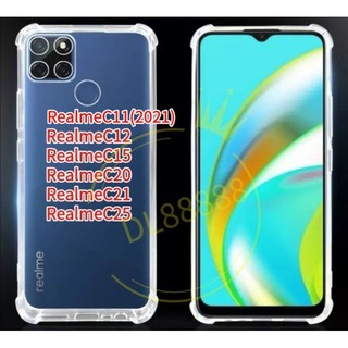 ✨เคสใสกันกระแทกคลุมกล้องFor Realme C12 Realme C15 Realme C20 Realme C21 Realme C25 Realme C11 2021 Realme C21Y C25Y C11