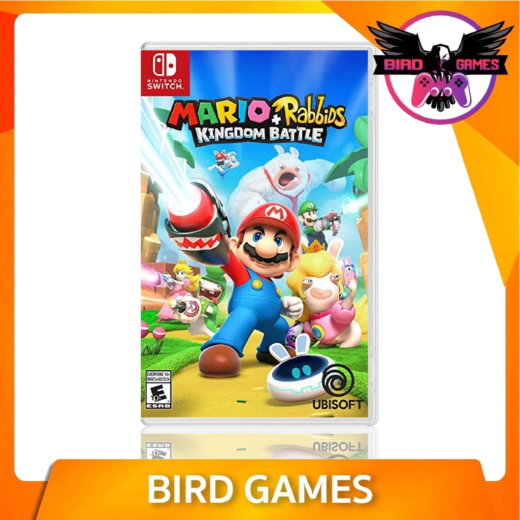 Nintendo Switch : Mario Rabbids Kingdom Battle [แผ่นแท้] [มือ1] [Mario ...