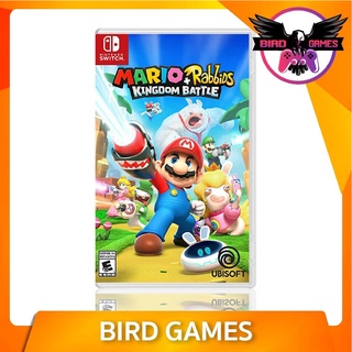 Nintendo Switch : Mario + Rabbids Kingdom Battle [แผ่นแท้] [มือ1] [mario rabbid rabbit]